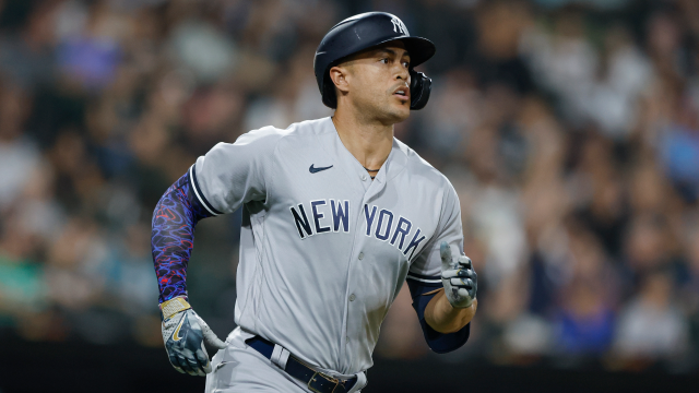 New York Yankees designated hitter Giancarlo Stanton