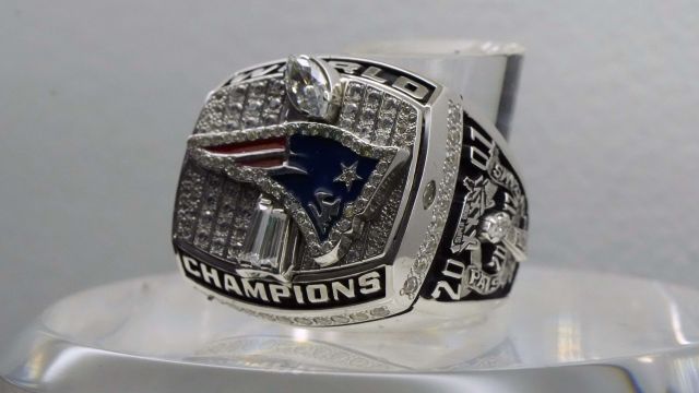 New England Patriots ring