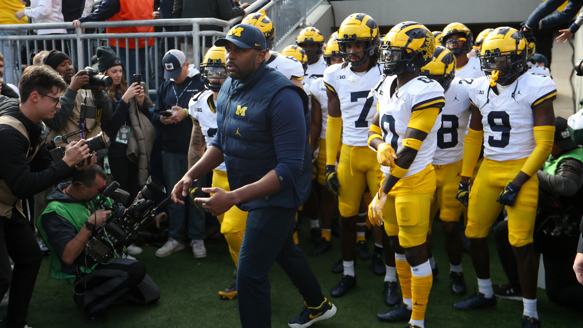 Fans React To Michigan’s Sherrone Moore’s Emotional Postgame After
Penn State Win