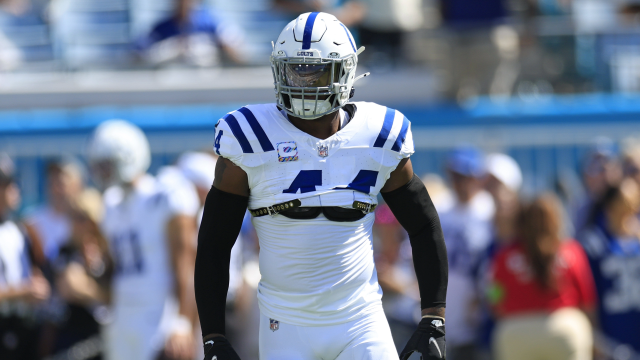 Indianapolis Colts linebacker Zaire Franklin