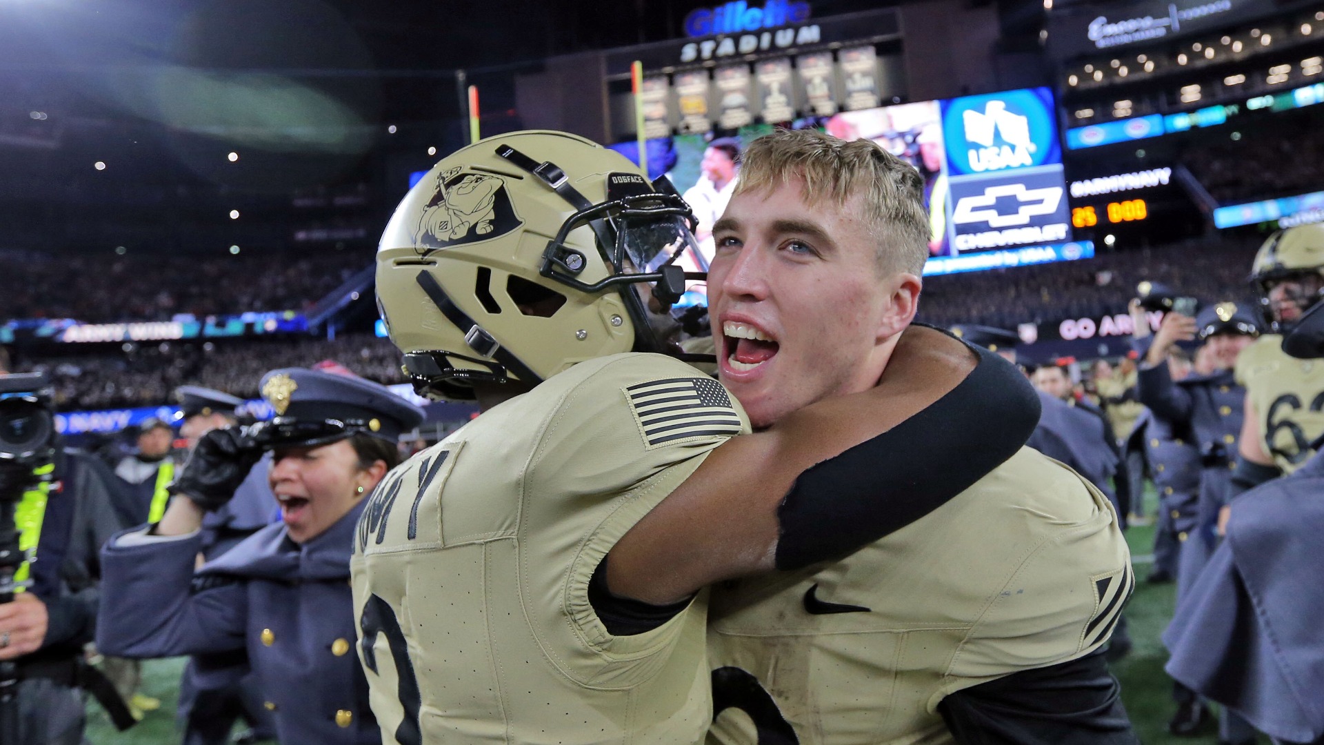 On-Field Celebration After Army-Navy Made For Unforgettable Moment