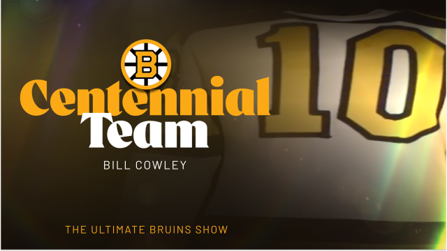 Boston Bruins legend Bill Cowley