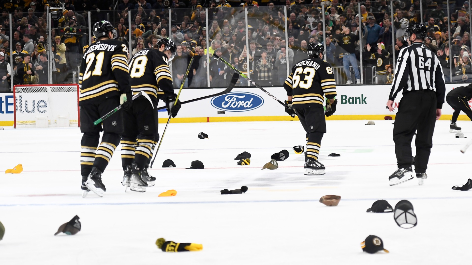 Bruins Wrap: Brad Marchand’s Hat Trick Lifts Boston Past Blue Jackets