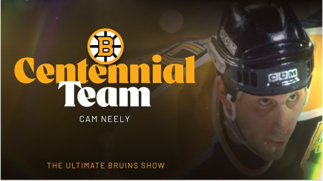 Boston Bruins legend Cam Neely