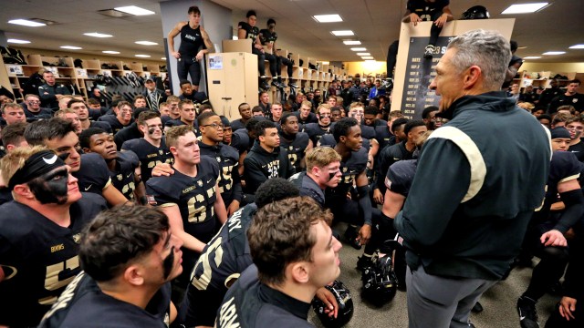 Army Black Knights head coach Jeff Monken