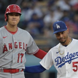 MLB free agent Shohei Ohtani and Los Angeles Dodgers star Mookie Betts