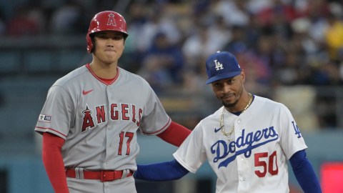 MLB free agent Shohei Ohtani and Los Angeles Dodgers star Mookie Betts