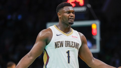 New Orleans Pelicans forward Zion Williamson