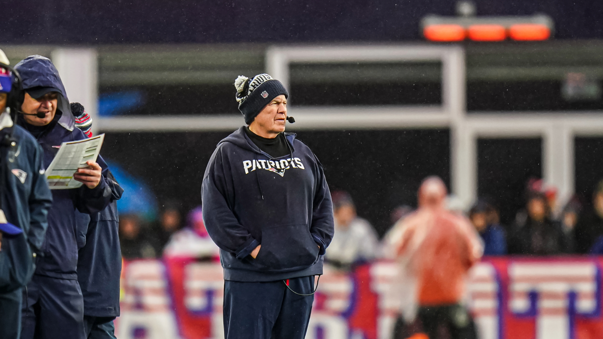Patriots Fans React To Bill Belichick Donning Throwback Navy Gear