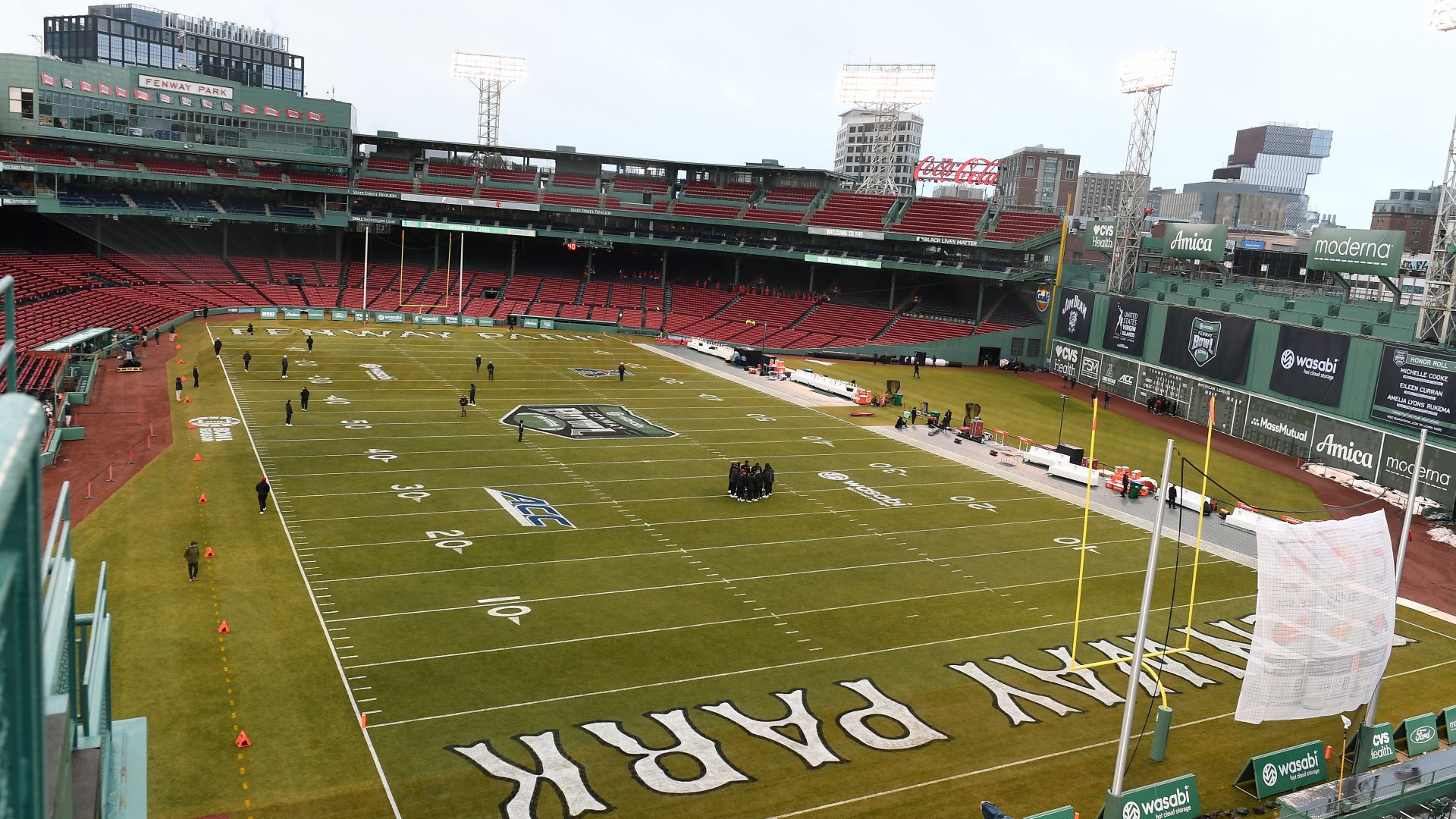 Check Out Pregame Sights, Sounds From 2023 Fenway Bowl In Boston