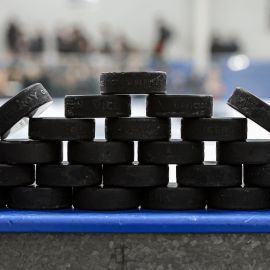 Hockey pucks