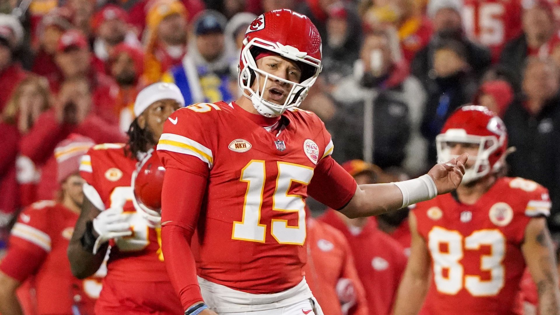 Patrick Mahomes 'Regrets' Sideline Outburst Before Patriots Matchup