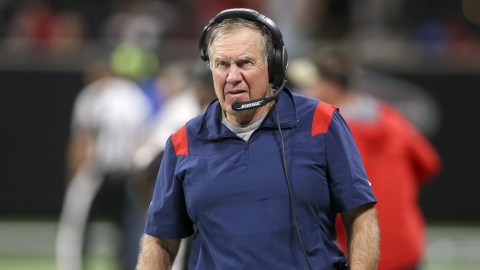 New England Patriots coach Bill Belichick