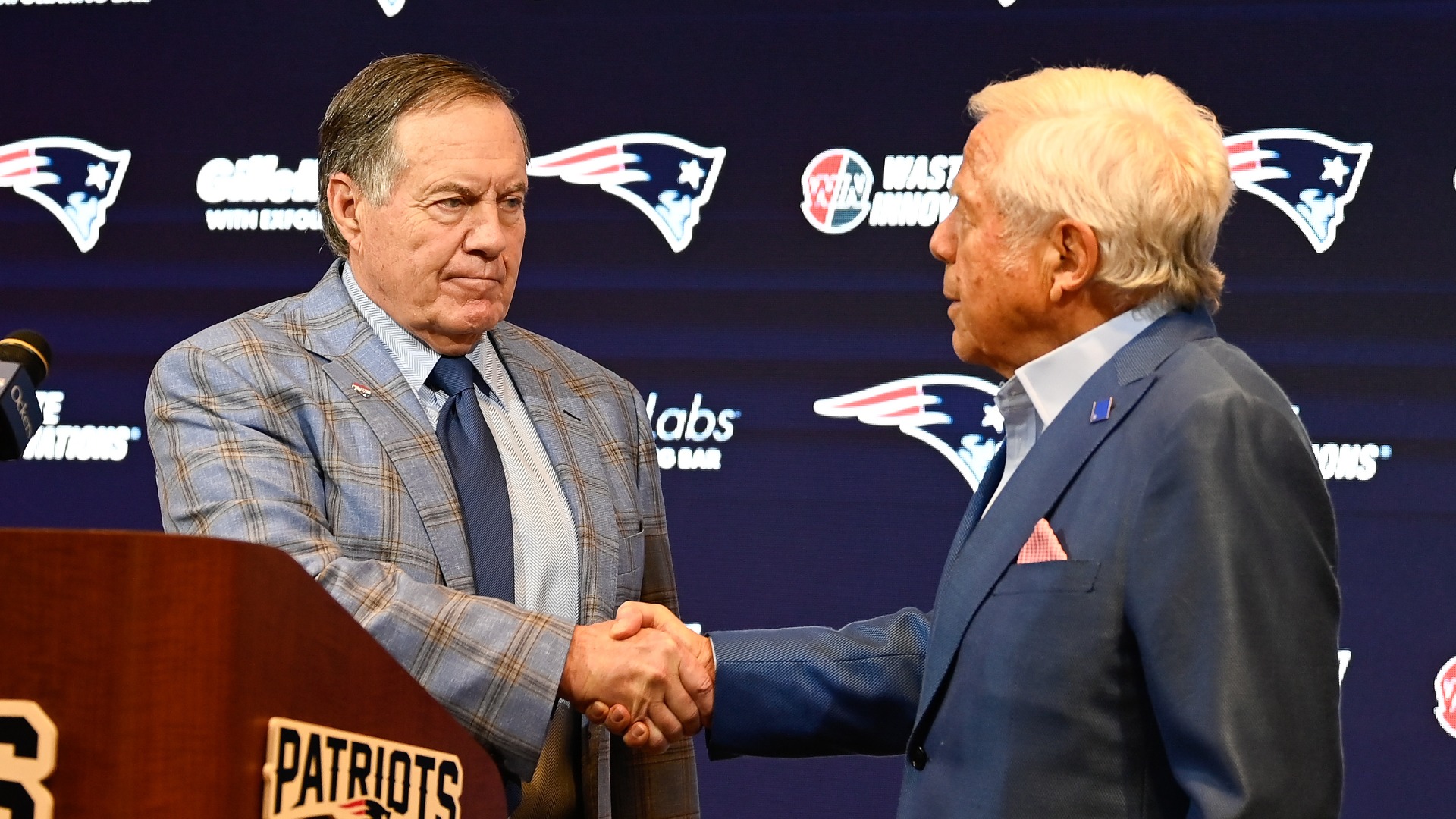 Patriots Closure? Bill Belichick, Robert Kraft Rip Shot At Tom Brady Roast