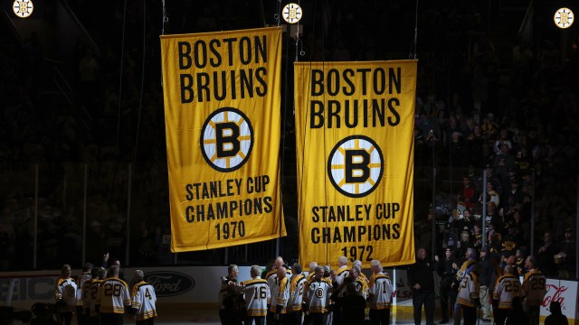 Boston Bruins banners