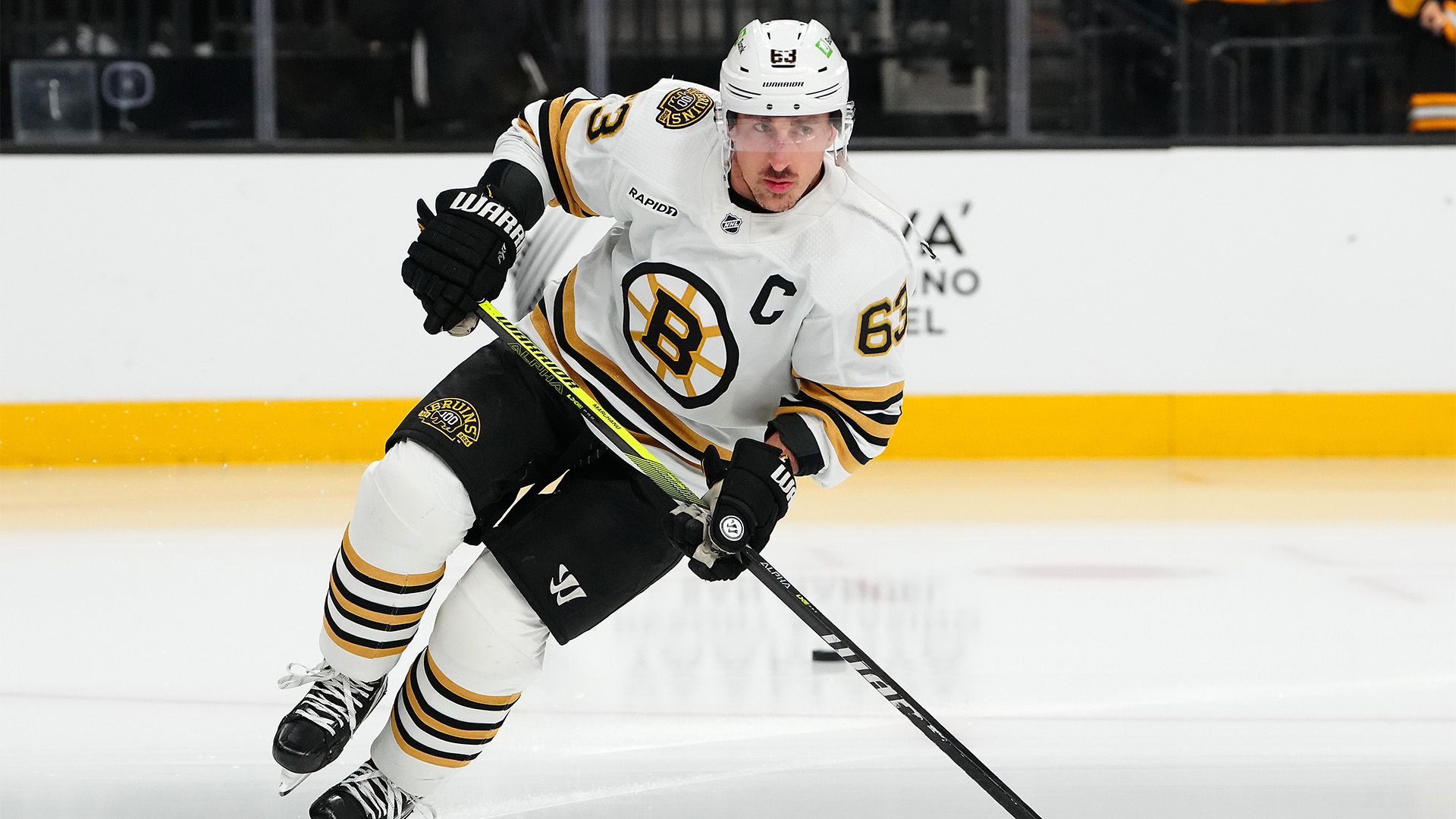 Brad Marchand Looks To Boost Bruins In Final Game Of Road Trip