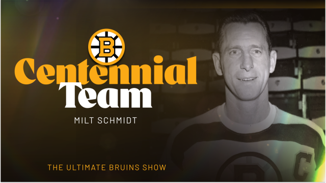 Boston Bruins legend Milt Schmidt