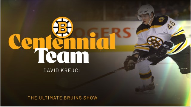 Boston Bruins legend David Krejci