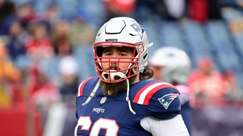 New England Patriots center David Andrews