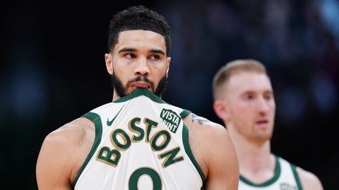 Boston Celtics forward Jayson Tatum