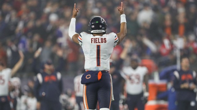 Chicago Bears quarterback Justin Fields