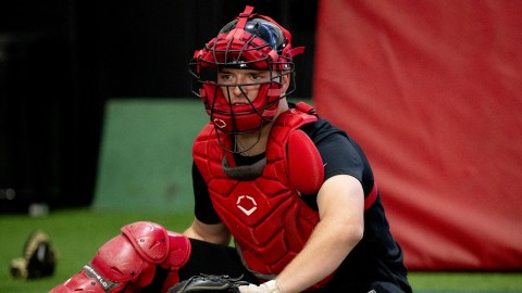Boston Red Sox catcher Kyle Teel