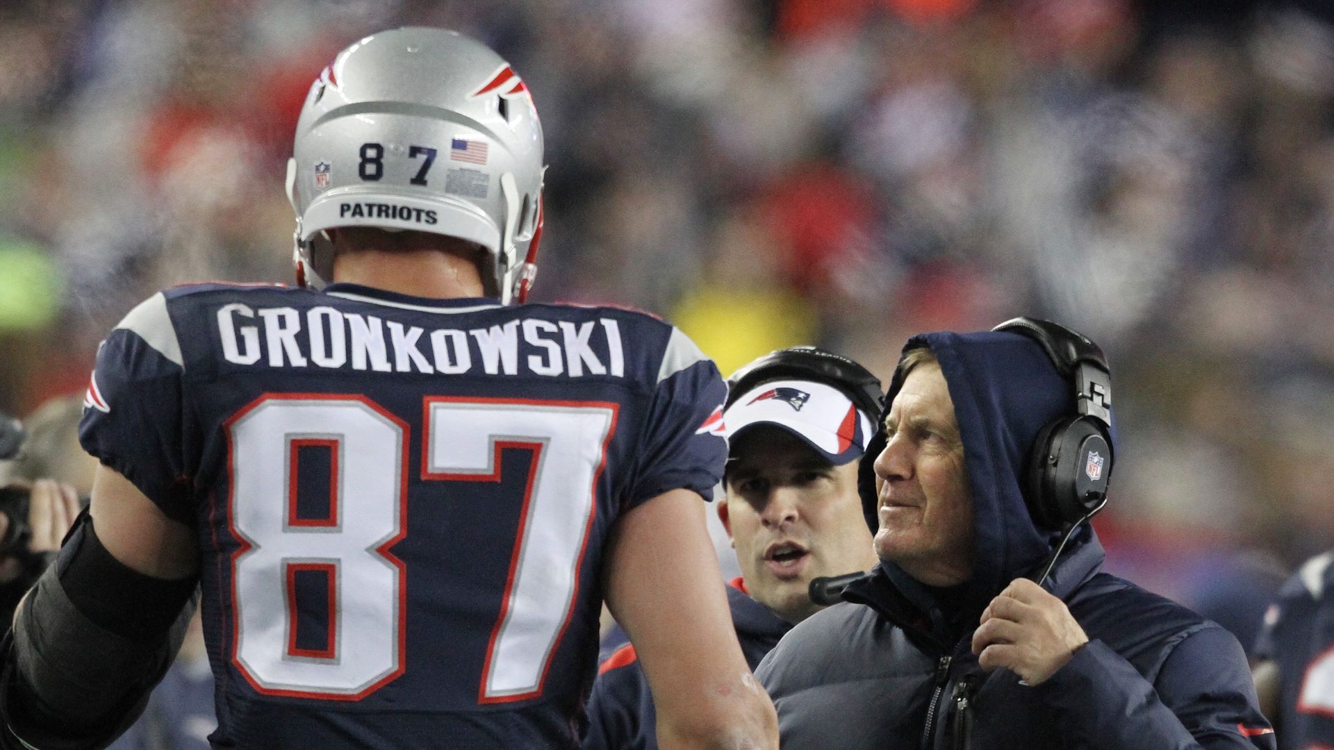 Rob Gronkowski Has Fitting Reaction To Bill Belichick's Rumored Romance