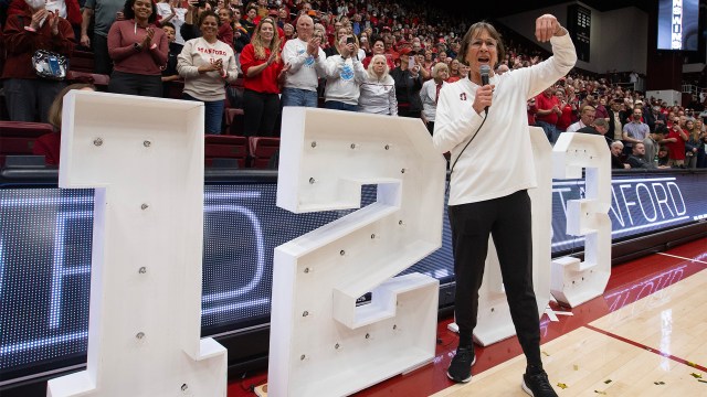 Stanford's Women's Basketball head coach Tara VanDerveer