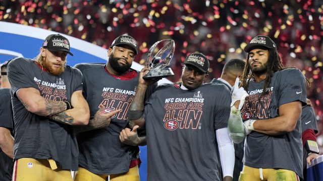 NFL: NFC Championship-Detroit Lions at San Francisco 49ers