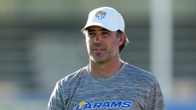 Los Angeles Rams quarterbacks coach Zac Robinson