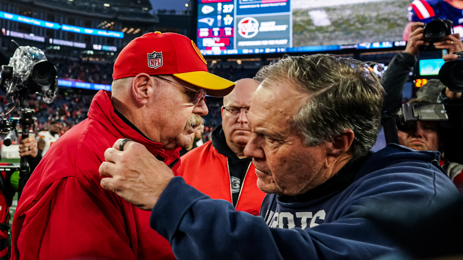 Andy Reid Bestows High Praise For Bill Belichick's Patriots Tenure