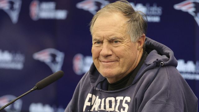 New England Patriots head coach Bill Belichick