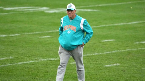 Former Miami Dolphins defensive coordinator Vic Fangio
