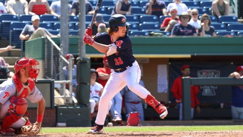 Boston Red Sox infielder Chase Meidroth at Double-A Portland