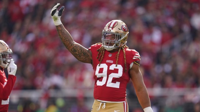 San Francisco 49ers defensive end Chase Young
