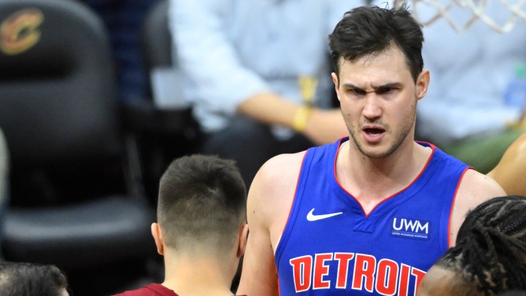 Detroit Pistons forward Danilo Gallinari