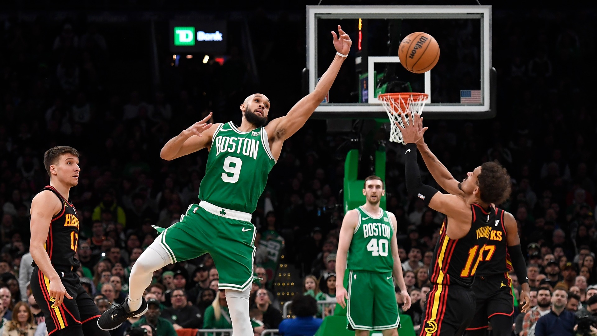 Derrick White's Offensive Outburst Helps Celtics Closeout Hawks