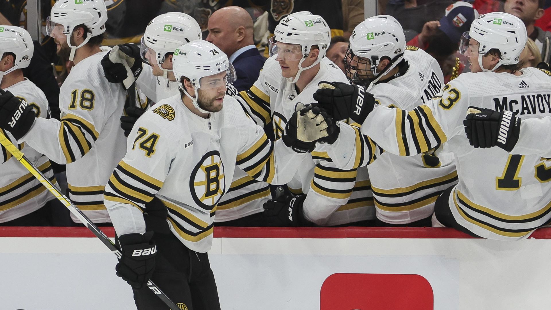 Bruins' Jake DeBrusk Cashes In On Special Moment With Dad Vs. Oilers