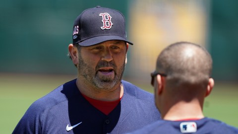 Boston Red Sox game planning coordinator Jason Varitek