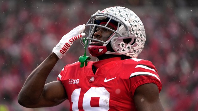 Ohio State wide receiver Marvin Harrison Jr.