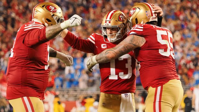 NFL: NFC Championship-Detroit Lions at San Francisco 49ers