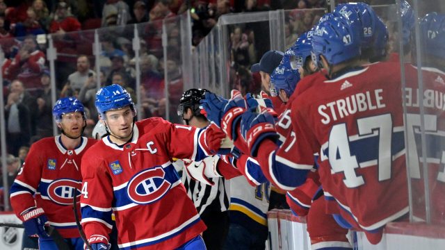 NHL: St. Louis Blues at Montreal Canadiens