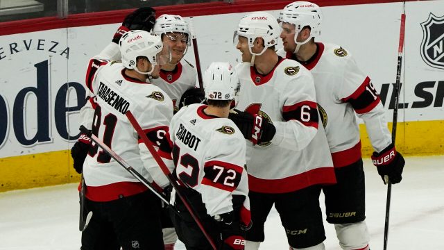 NHL: Ottawa Senators at Chicago Blackhawks