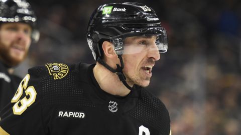 Boston Bruins forward Brad Marchand