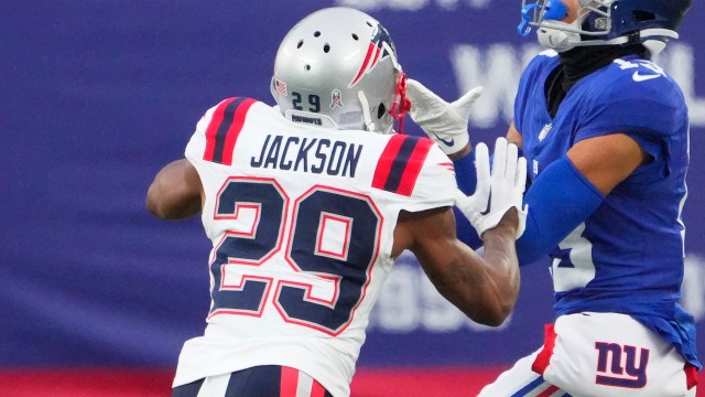New England Patriots cornerback J.C. Jackson