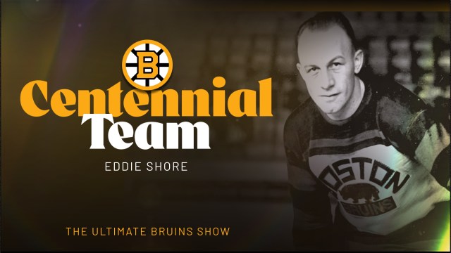 Boston Bruins legend Eddie Shore
