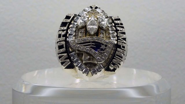 New England Patriots Super Bowl XXXIX ring