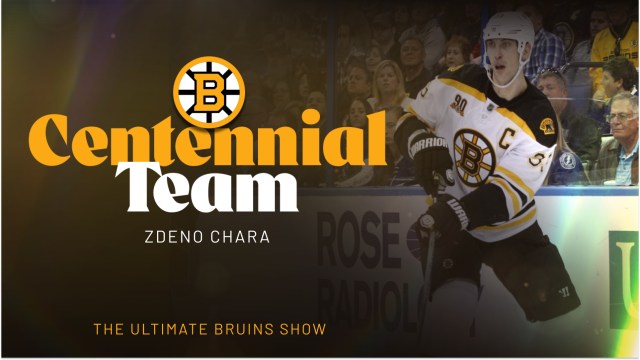 Boston Bruins legend Zdeno Chara