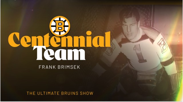 Boston Bruins legend Frank Brimsek