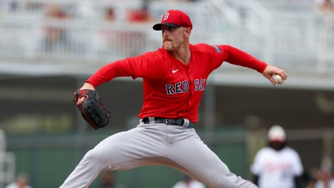 Boston Red Sox pitcher Cam Booser